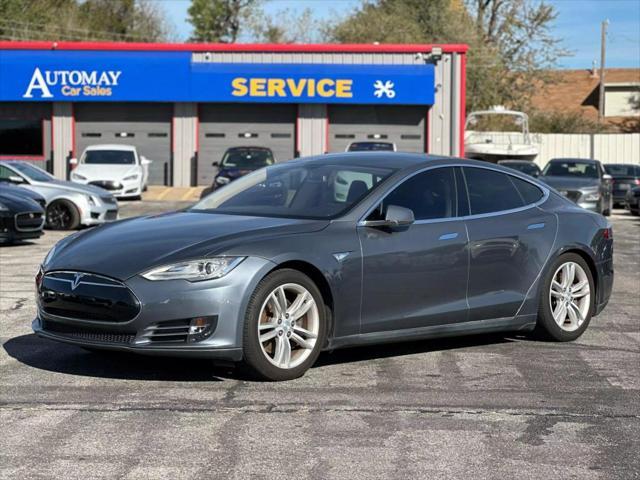 used 2014 Tesla Model S car, priced at $15,900