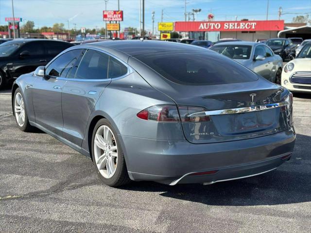 used 2014 Tesla Model S car, priced at $15,900