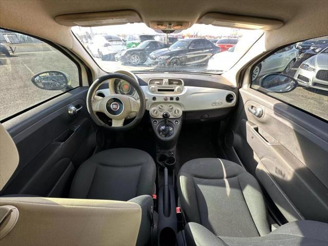 used 2015 FIAT 500 car, priced at $4,600