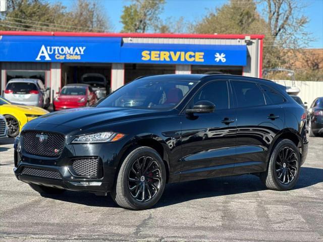 used 2017 Jaguar F-PACE car, priced at $19,400