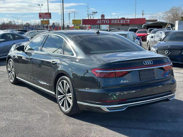 used 2019 Audi A8 car, priced at $39,900