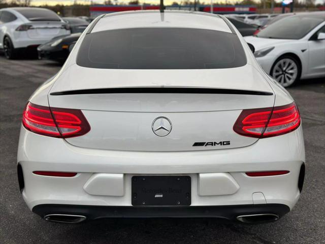 used 2018 Mercedes-Benz C-Class car, priced at $19,900