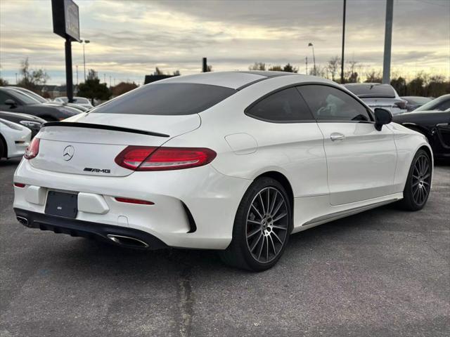 used 2018 Mercedes-Benz C-Class car, priced at $19,900