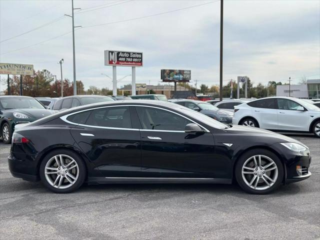 used 2015 Tesla Model S car, priced at $20,900