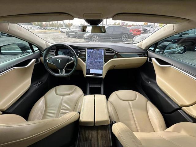 used 2015 Tesla Model S car, priced at $20,900