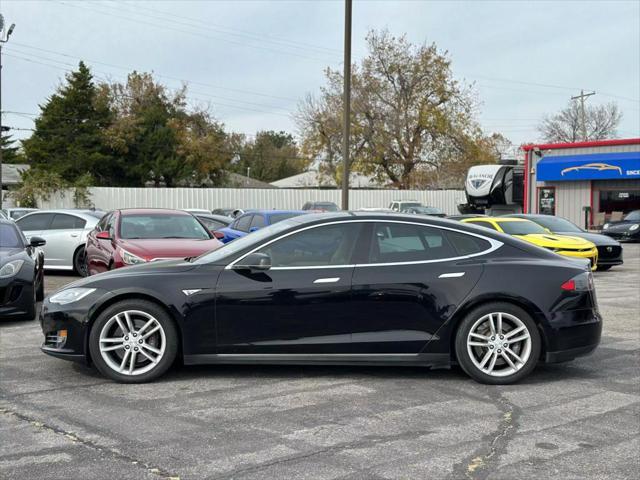 used 2015 Tesla Model S car, priced at $20,900