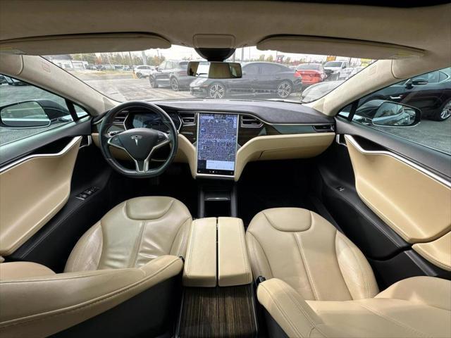 used 2015 Tesla Model S car, priced at $20,900