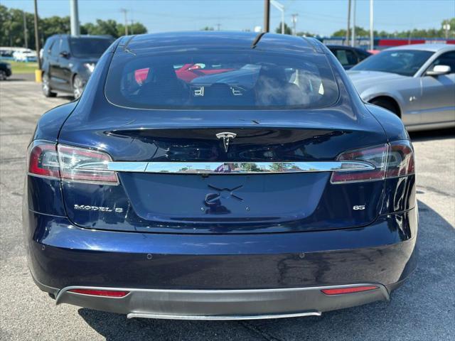 used 2014 Tesla Model S car, priced at $23,900