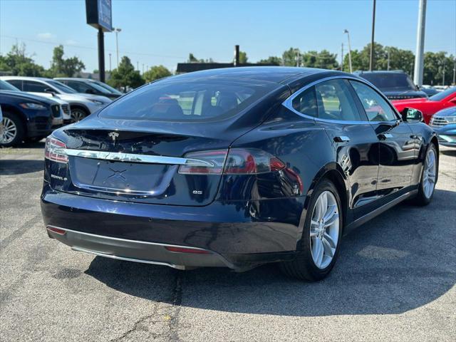 used 2014 Tesla Model S car, priced at $23,900