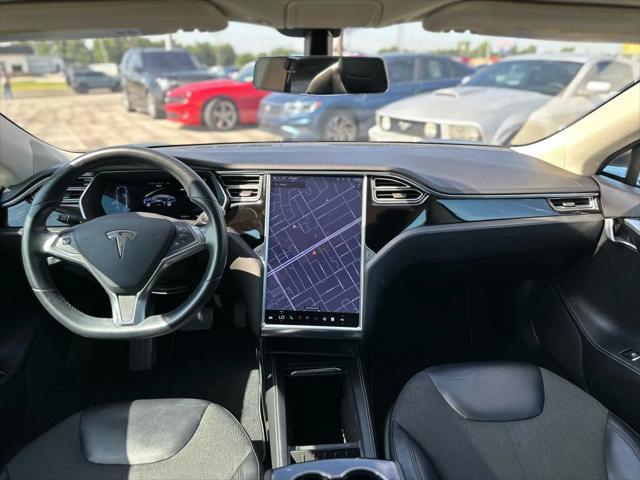 used 2014 Tesla Model S car, priced at $23,900