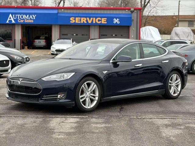 used 2014 Tesla Model S car, priced at $20,900