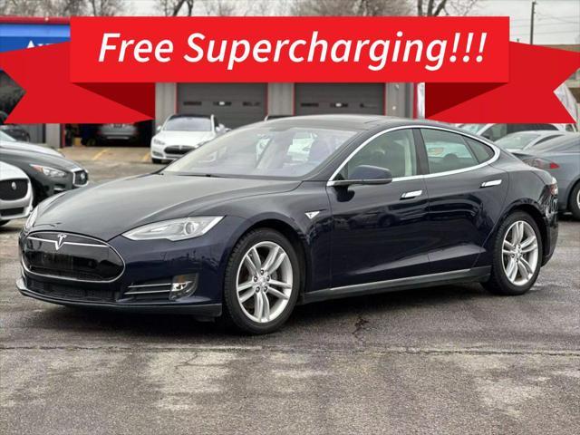 used 2014 Tesla Model S car, priced at $20,900