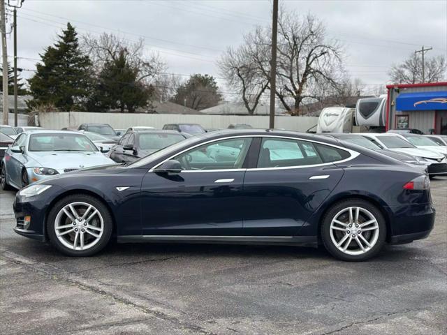 used 2014 Tesla Model S car, priced at $20,900