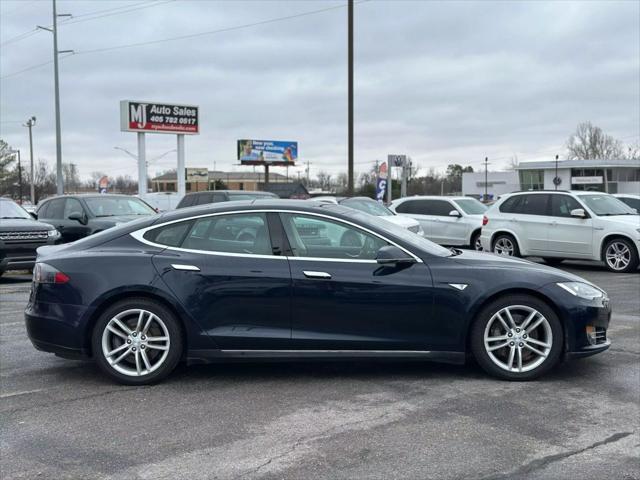 used 2014 Tesla Model S car, priced at $20,900