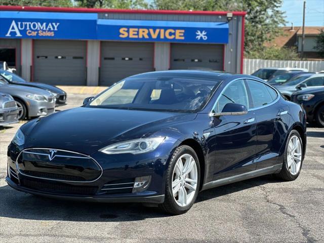 used 2014 Tesla Model S car, priced at $23,900