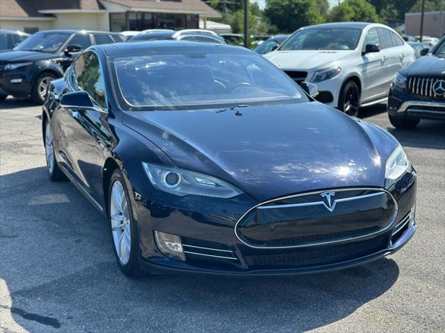 used 2014 Tesla Model S car, priced at $23,900