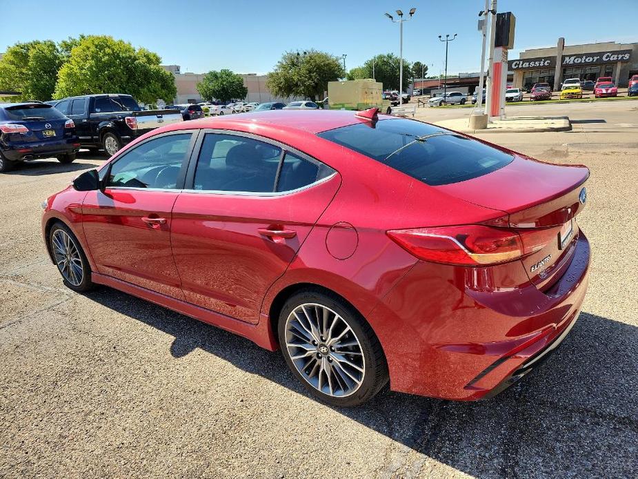 used 2018 Hyundai Elantra car, priced at $19,700