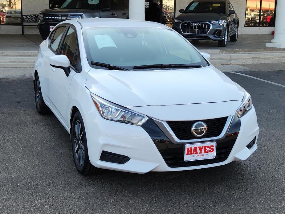 used 2022 Nissan Versa car, priced at $18,698