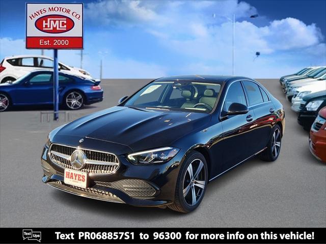 used 2023 Mercedes-Benz C-Class car, priced at $35,990