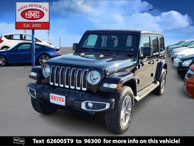 used 2021 Jeep Wrangler Unlimited car, priced at $33,990