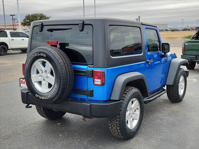 used 2016 Jeep Wrangler car, priced at $24,995