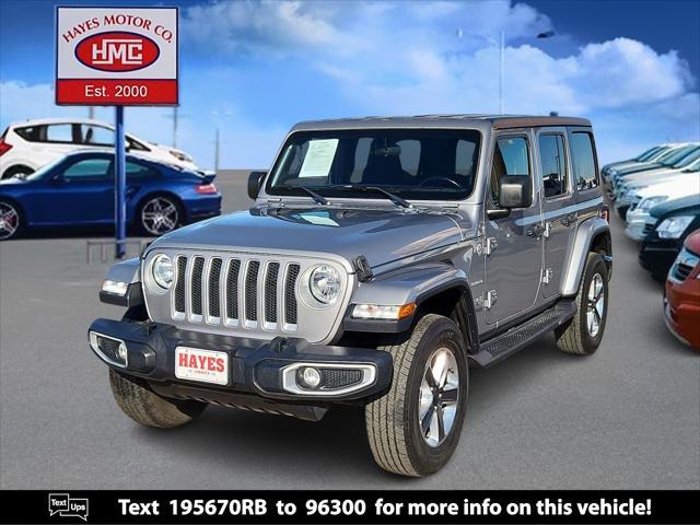 used 2020 Jeep Wrangler Unlimited car, priced at $34,995