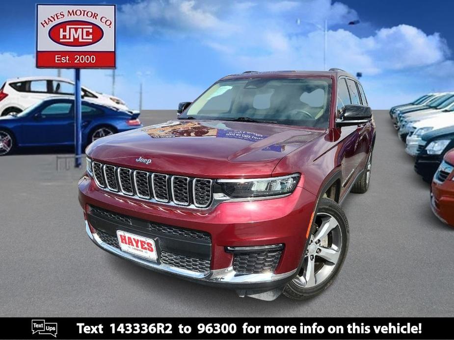used 2021 Jeep Grand Cherokee L car, priced at $35,590