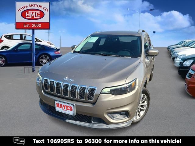 used 2021 Jeep Cherokee car, priced at $21,950