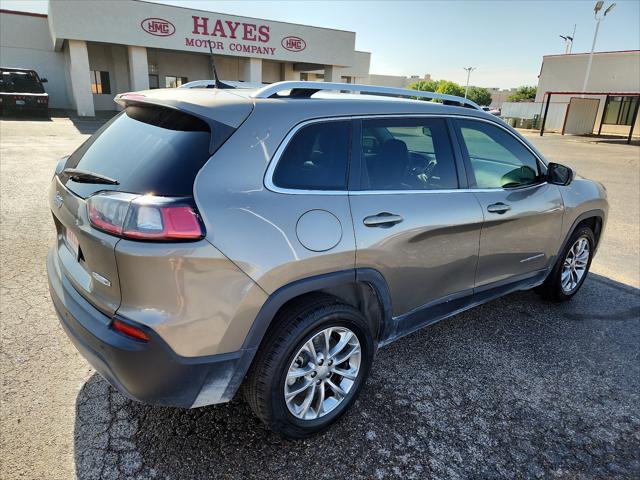 used 2021 Jeep Cherokee car, priced at $19,299