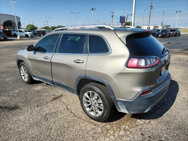 used 2021 Jeep Cherokee car, priced at $19,299