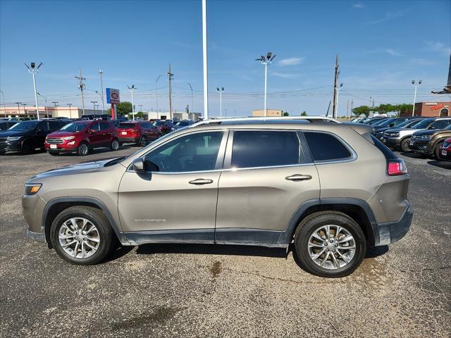 used 2021 Jeep Cherokee car, priced at $19,299