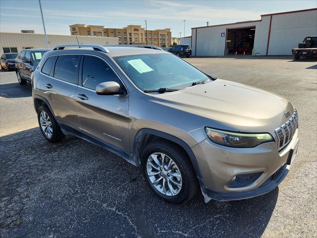 used 2021 Jeep Cherokee car, priced at $19,299