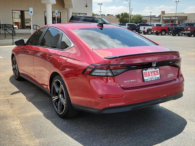 used 2024 Honda Accord Hybrid car, priced at $34,995
