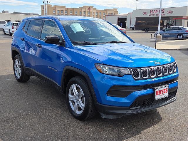 used 2023 Jeep Compass car, priced at $23,995