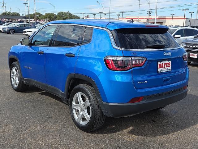 used 2023 Jeep Compass car, priced at $23,995