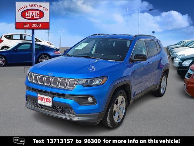 used 2022 Jeep Compass car, priced at $22,995