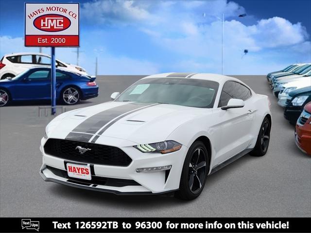 used 2021 Ford Mustang car, priced at $27,995