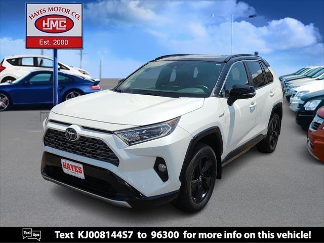 used 2019 Toyota RAV4 Hybrid car, priced at $31,995