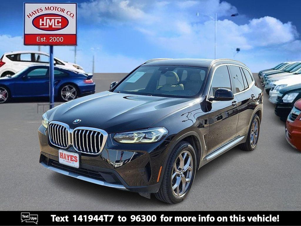 used 2022 BMW X3 car, priced at $32,790