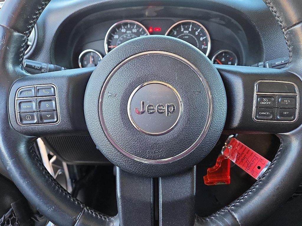 used 2015 Jeep Wrangler Unlimited car, priced at $19,995