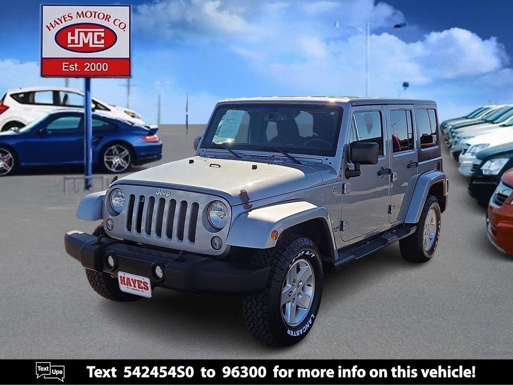 used 2015 Jeep Wrangler Unlimited car, priced at $19,995