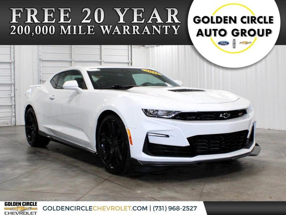 used 2021 Chevrolet Camaro car, priced at $40,898