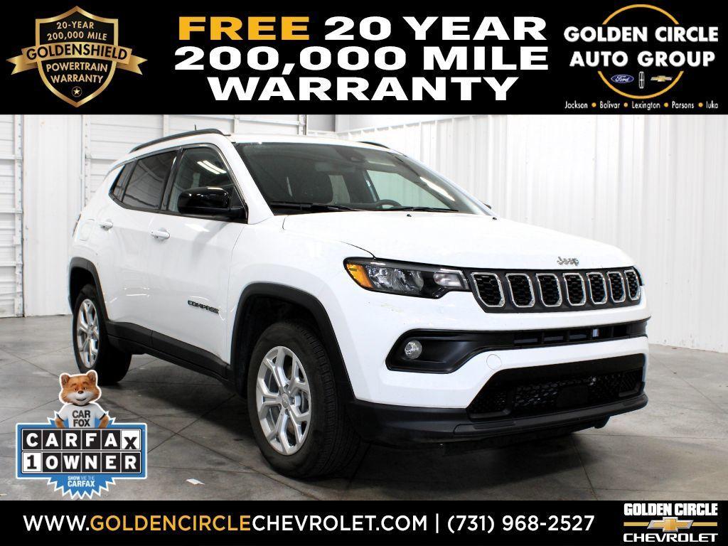 used 2024 Jeep Compass car, priced at $21,448
