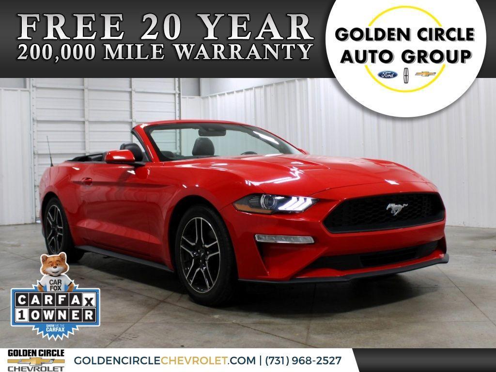 used 2022 Ford Mustang car, priced at $22,682