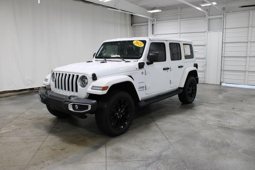 used 2021 Jeep Wrangler Unlimited 4xe car, priced at $32,567