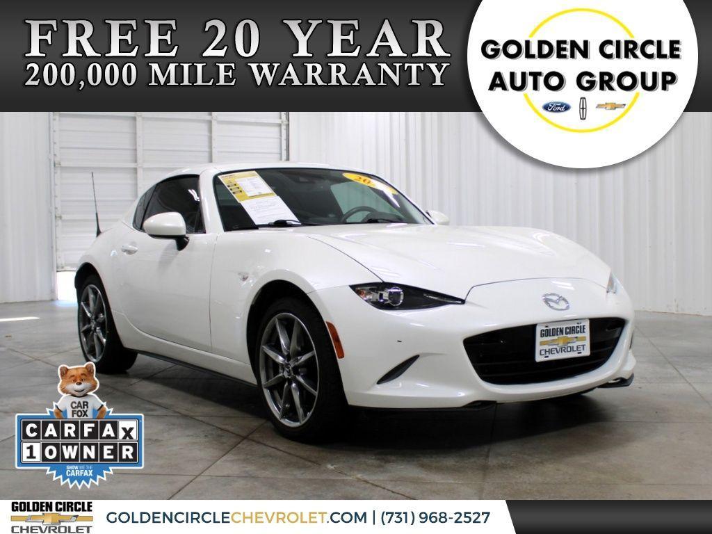 used 2023 Mazda MX-5 Miata RF car, priced at $30,000