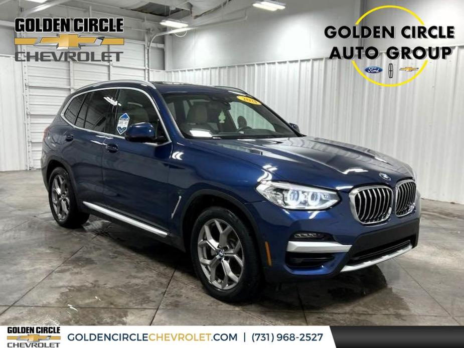 used 2021 BMW X3 car, priced at $26,044