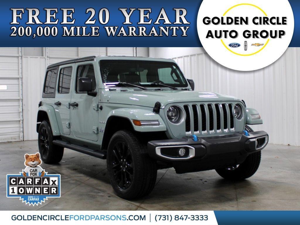 used 2023 Jeep Wrangler 4xe car, priced at $37,010