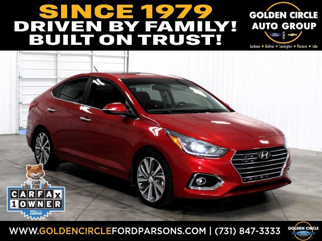 used 2019 Hyundai Accent car, priced at $11,588