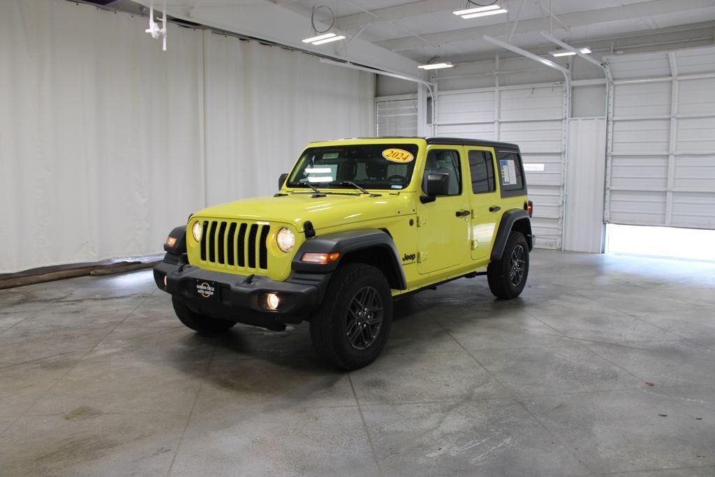 used 2024 Jeep Wrangler car, priced at $36,528